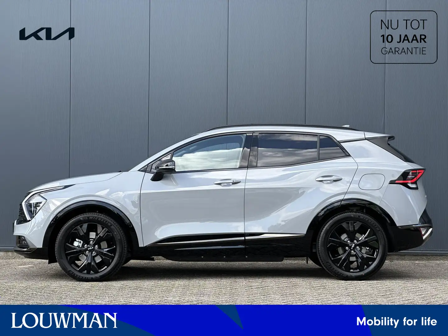 Kia Sportage 1.6 T-GDi Hybrid Dark Edition Grijs - 1