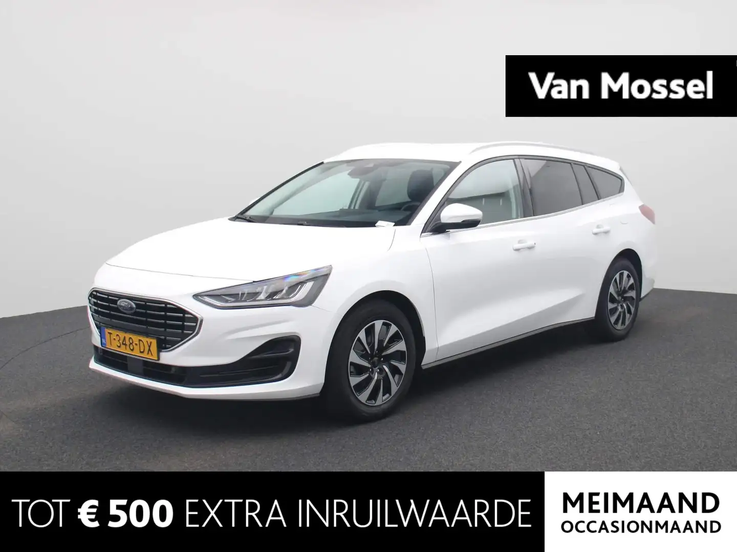 Ford Focus Wagon 1.0 EcoBoost Hybrid Titanium X | ECC | Navi Wit - 1