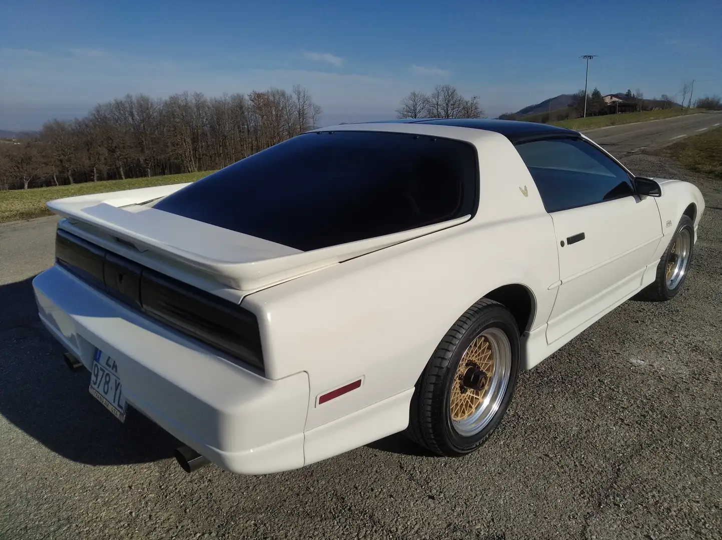 Pontiac Trans Am Blanc - 2