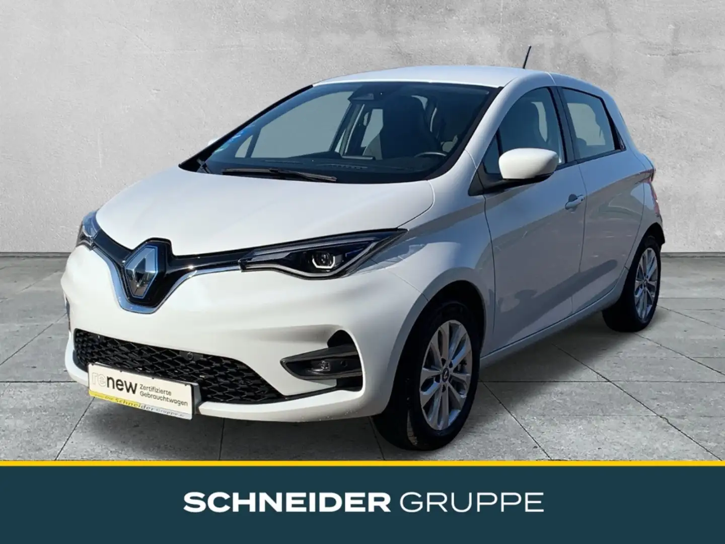 Renault ZOE Experience R135/Z.E. 50 BATTERIEMIETE+LED Blanc - 1