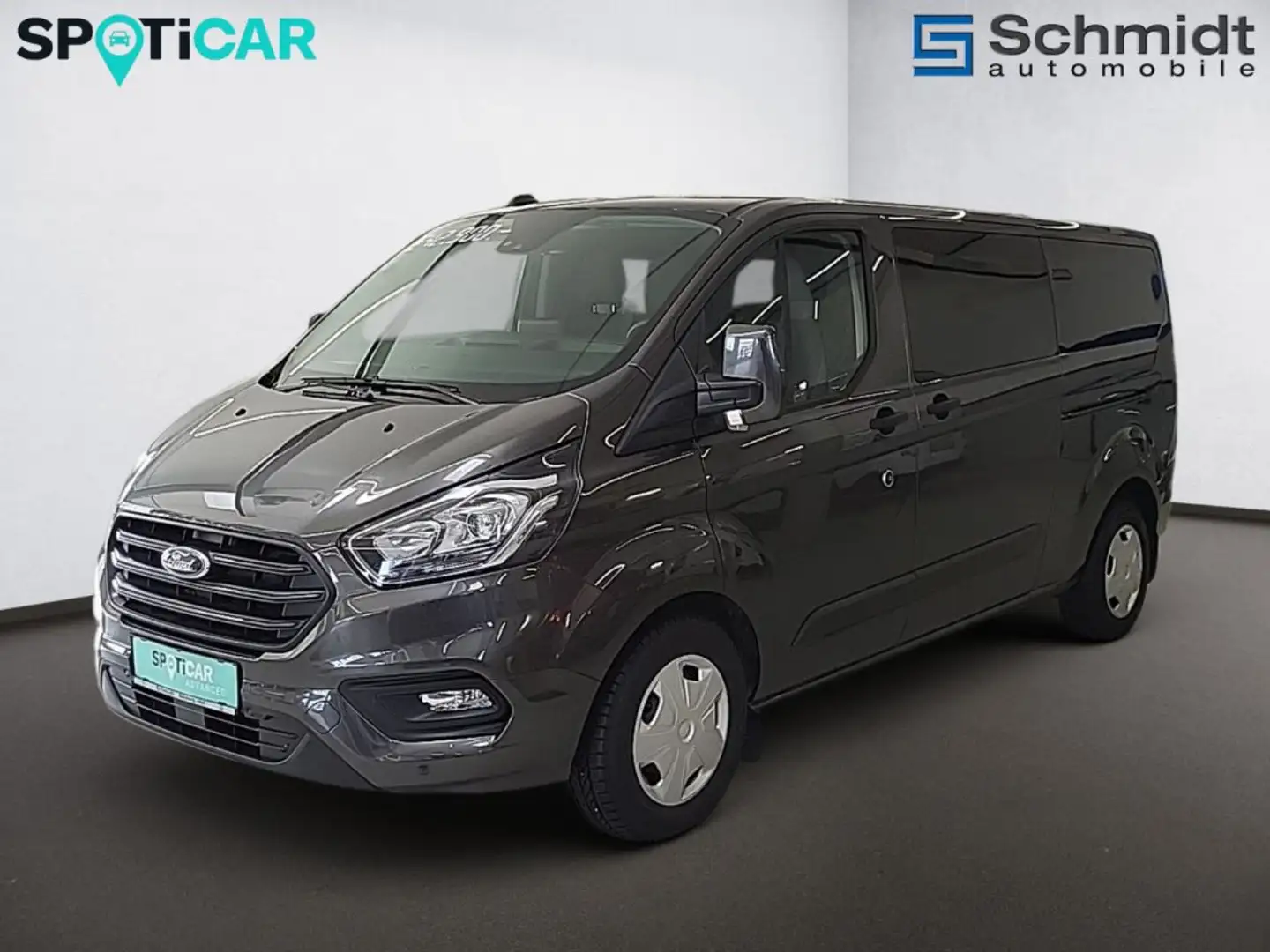 Ford Transit Custom Vario Bus 2,0 EcoBlue 340 L2 Trend Aut. Gris - 2