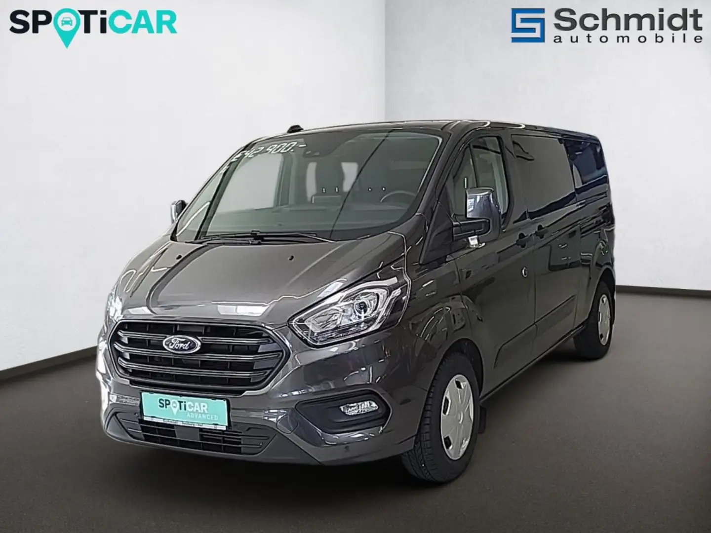 Ford Transit Custom Vario Bus 2,0 EcoBlue 340 L2 Trend Aut. Gris - 1