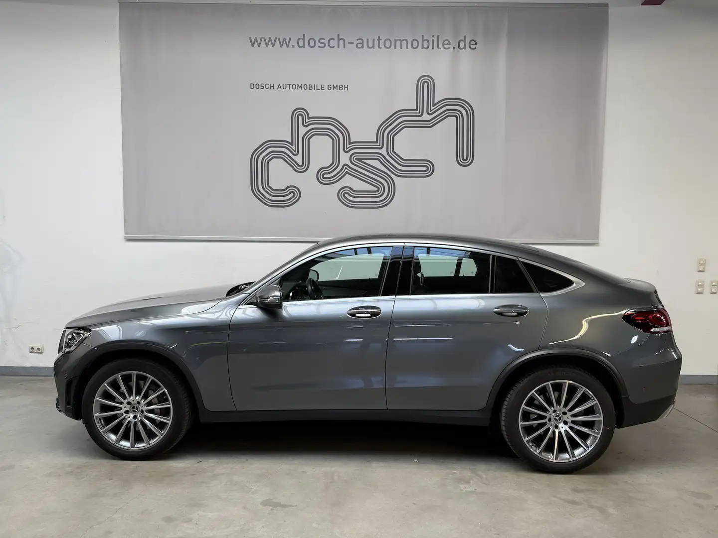 Mercedes-Benz GLC 400 d 4M AMG/Distr.+/StHz./AHK/NAVI/LED Gris - 1