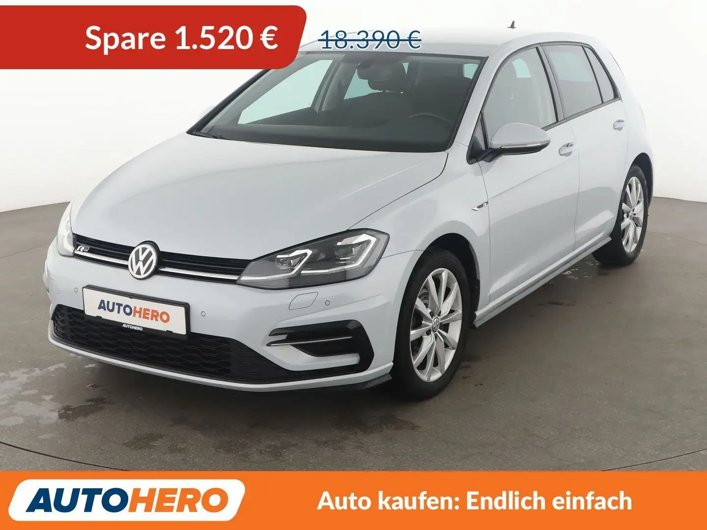 Volkswagen Golf 1.5 TSI ACT Highline BM Aut.*NAVI*LED* Weiß - 1