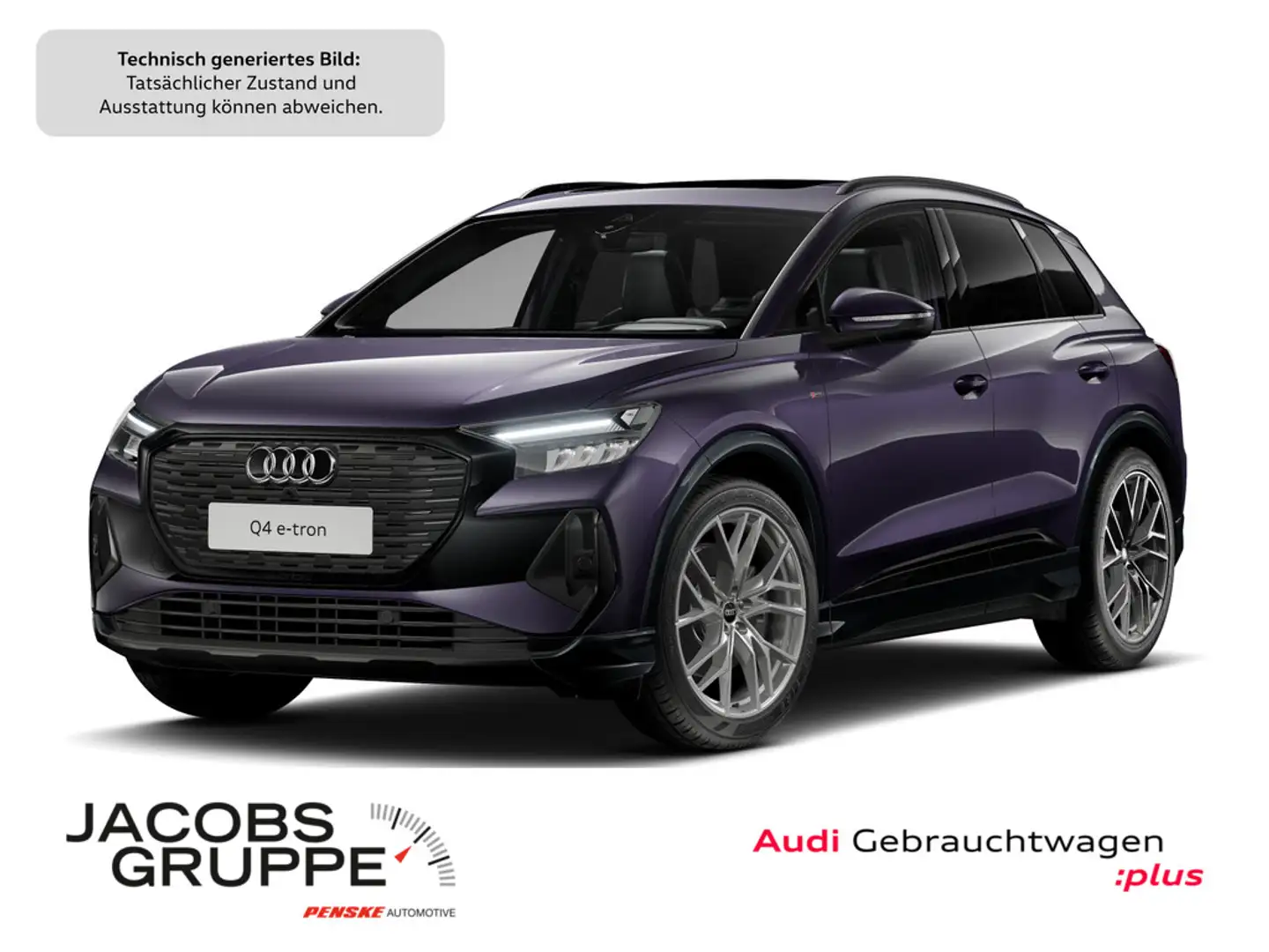Audi Q4 e-tron Violett - 1