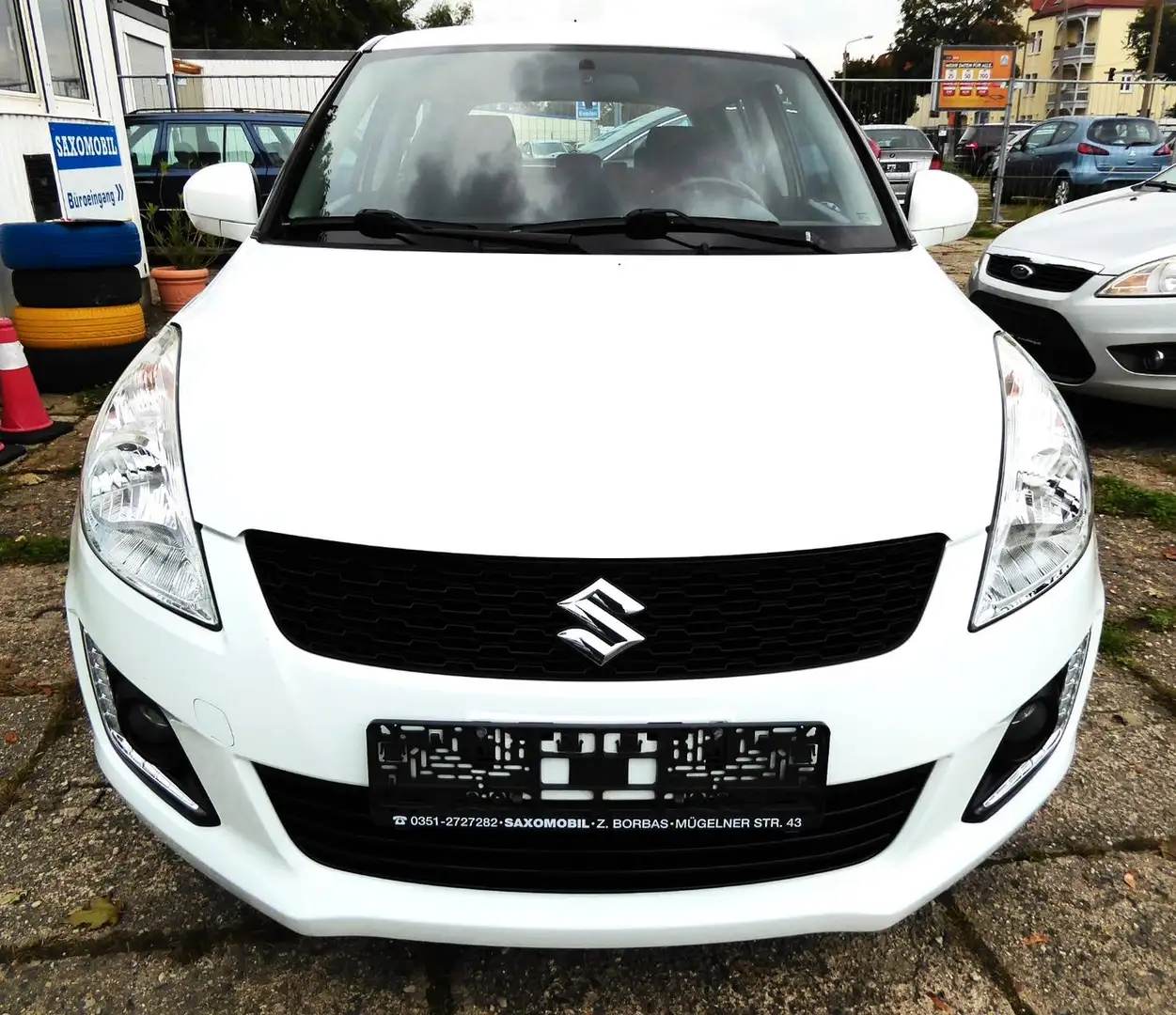 Suzuki Swift Club Klima, Tempomat, Radio-CD, USB, Eu6 Weiß - 2