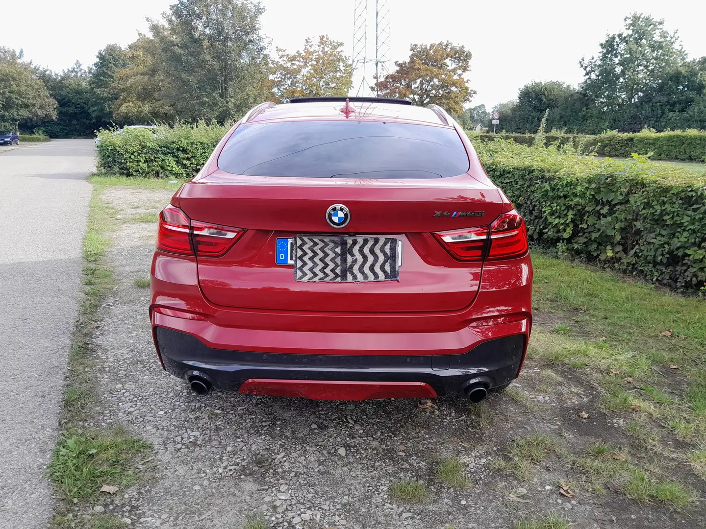 BMW X4 M X4 M40i Červená - 2