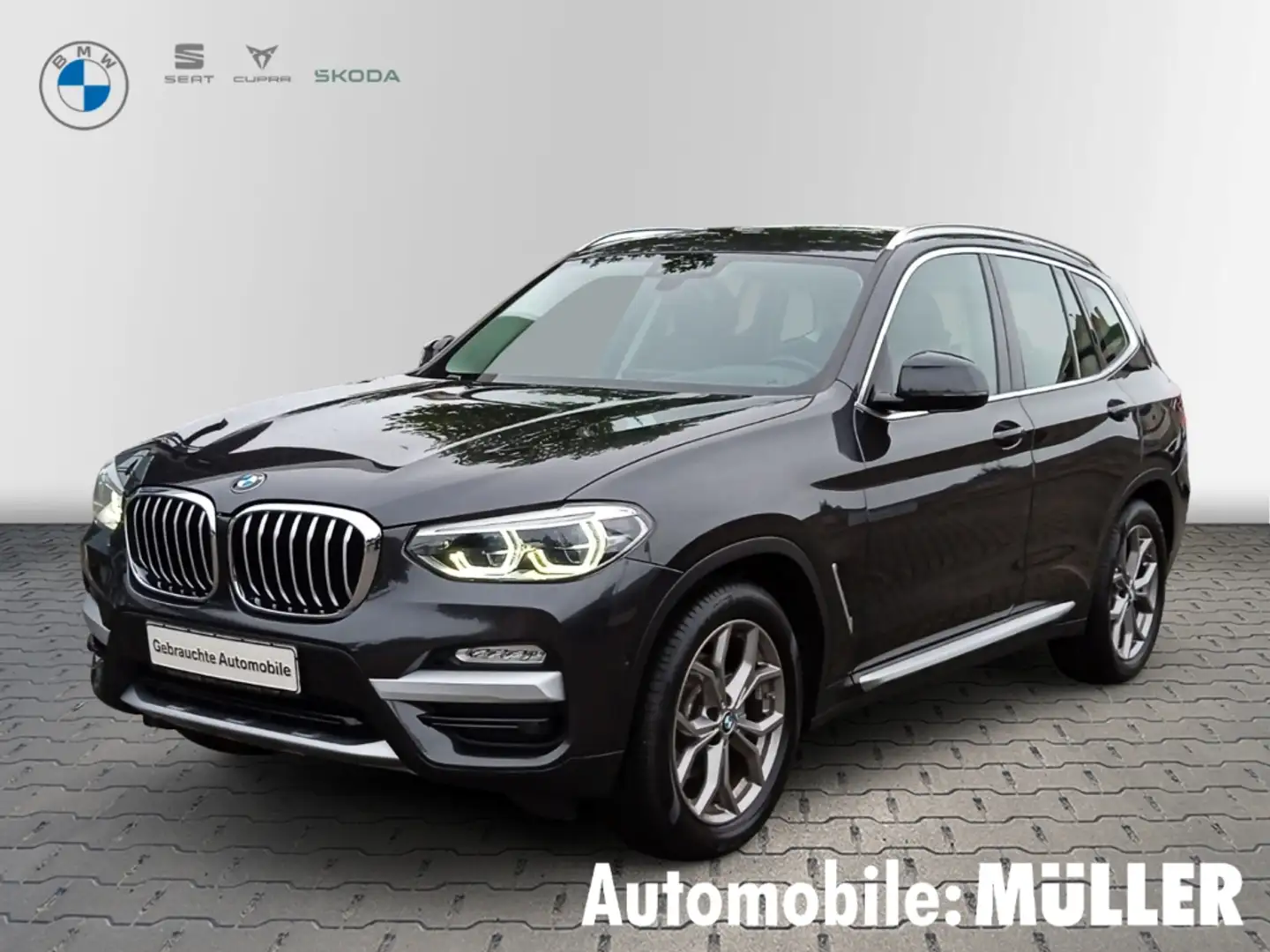 BMW X3 xDrive 20 xLine HUD+NAVI+LED Kurvenlicht+El. Heckk Grau - 1