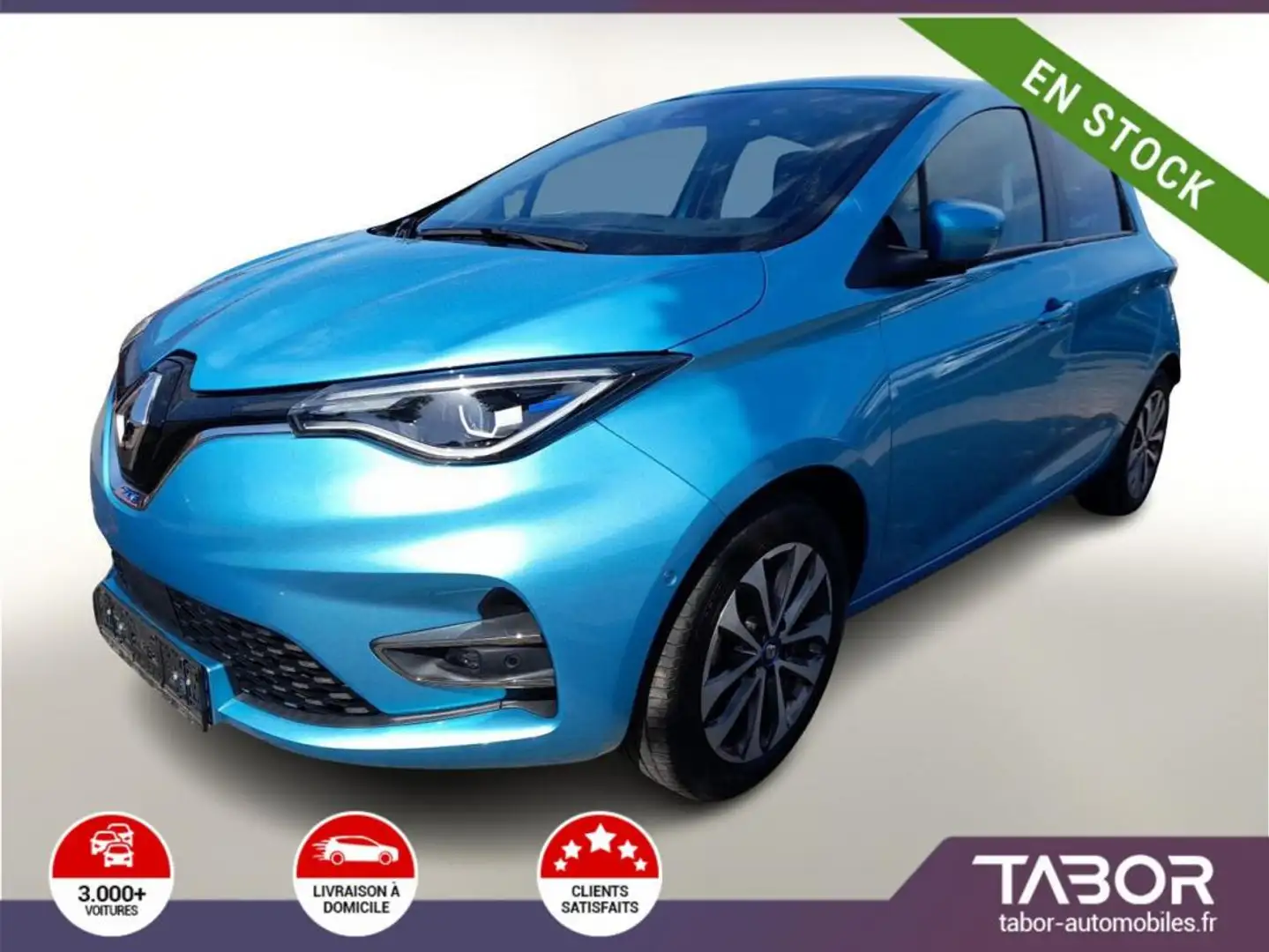 Renault ZOE ZE50 R135 Intens GPS LED Cam Bleu - 1