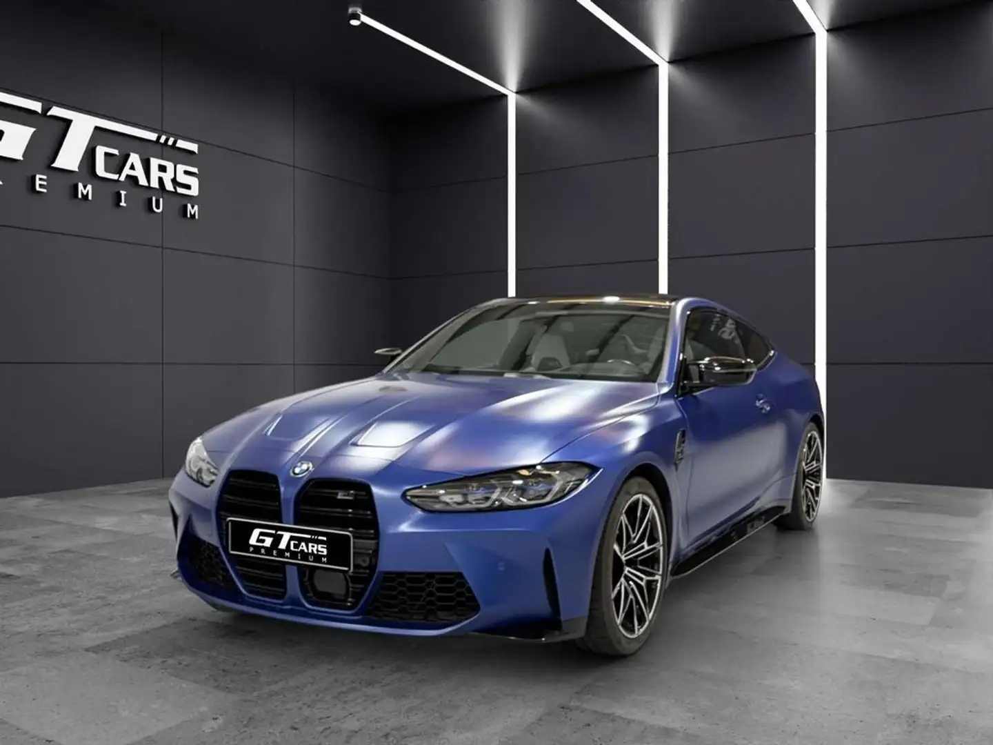 BMW M4 Coupé Competition Blau - 1