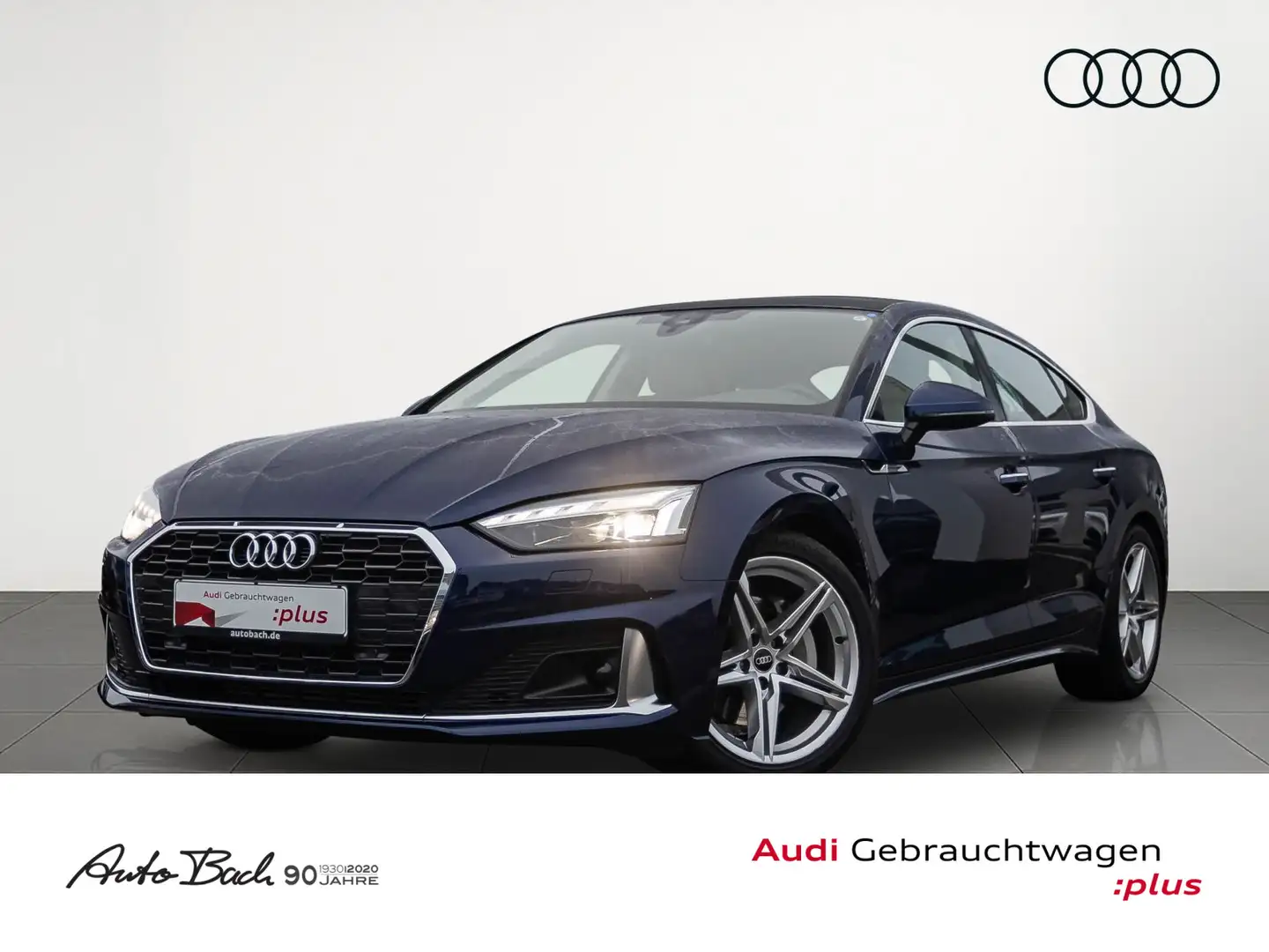 Audi A5 Advanced 40TFSI Stronic Navi LED Pa Blau - 1