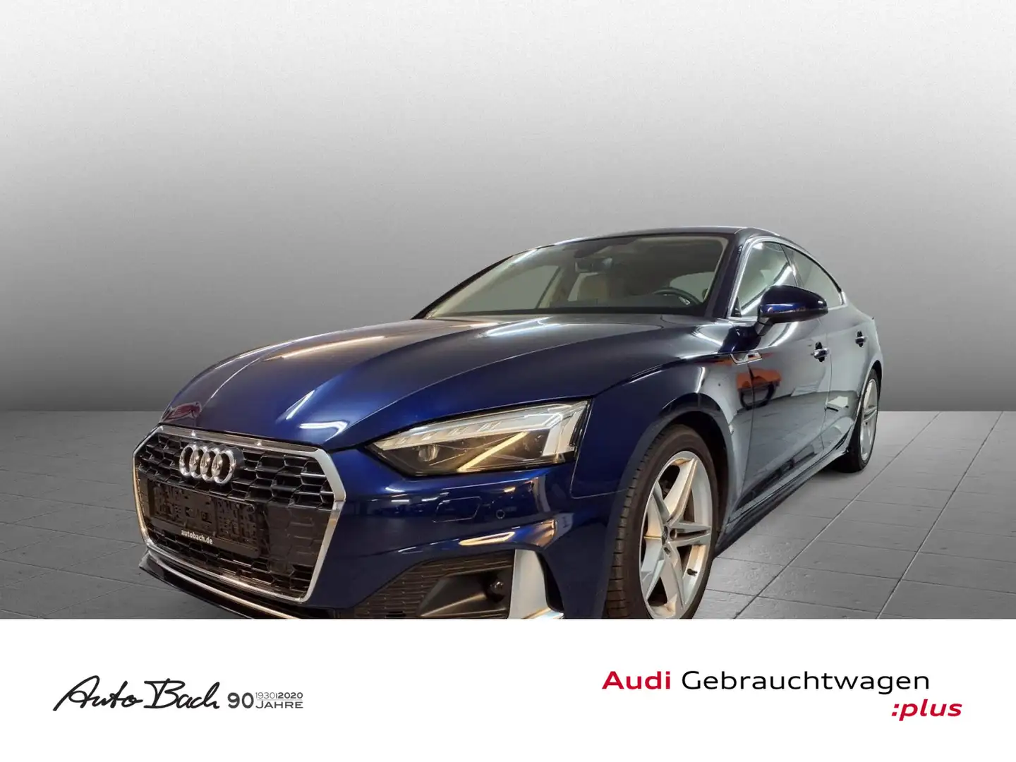 Audi A5 Advanced 40TFSI Stronic Navi LED Pa Blau - 1