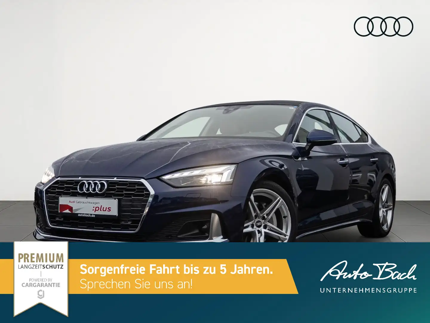 Audi A5 Advanced 40TFSI Stronic Navi LED Pa Blau - 2