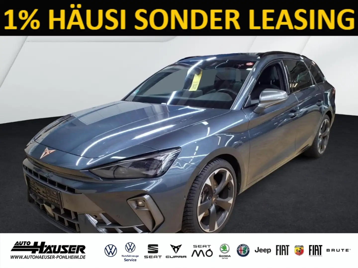 CUPRA Leon Sportstourer 2.0 TDI DSG AHK EL. HECKKL. NAVI KAME Grau - 1