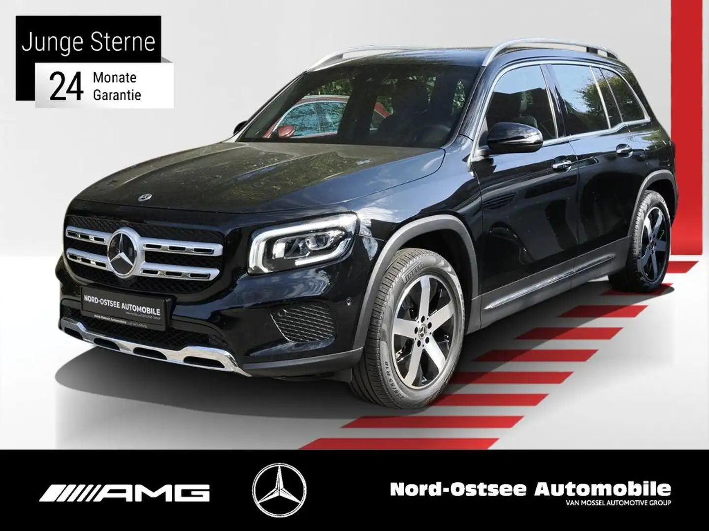Mercedes-Benz GLB 200 d PROGRESSIVE  AHK PARKPAKET LED SOUND Noir - 1