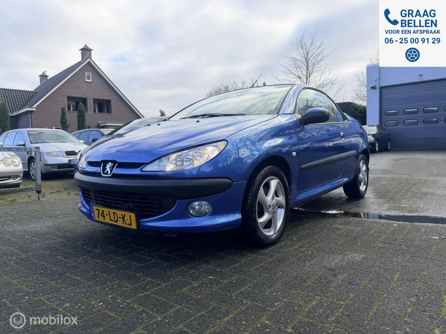 Peugeot 206 CC LM / Audio 1.6-16V Blau - 1