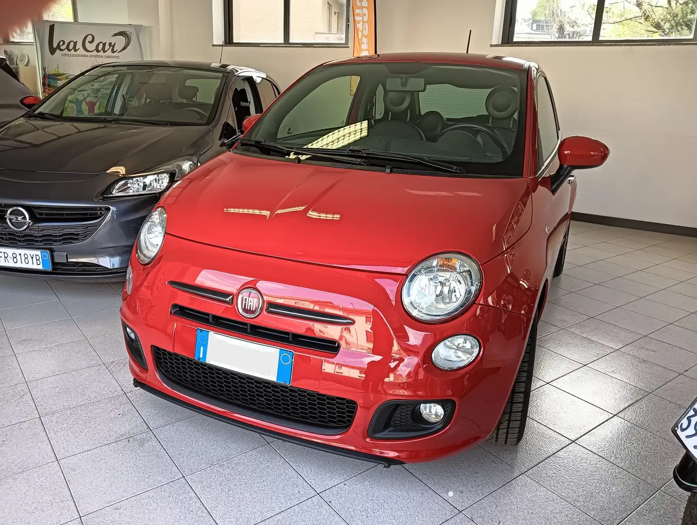 Fiat 500 500 1.2 S 69cv Czerwony - 1