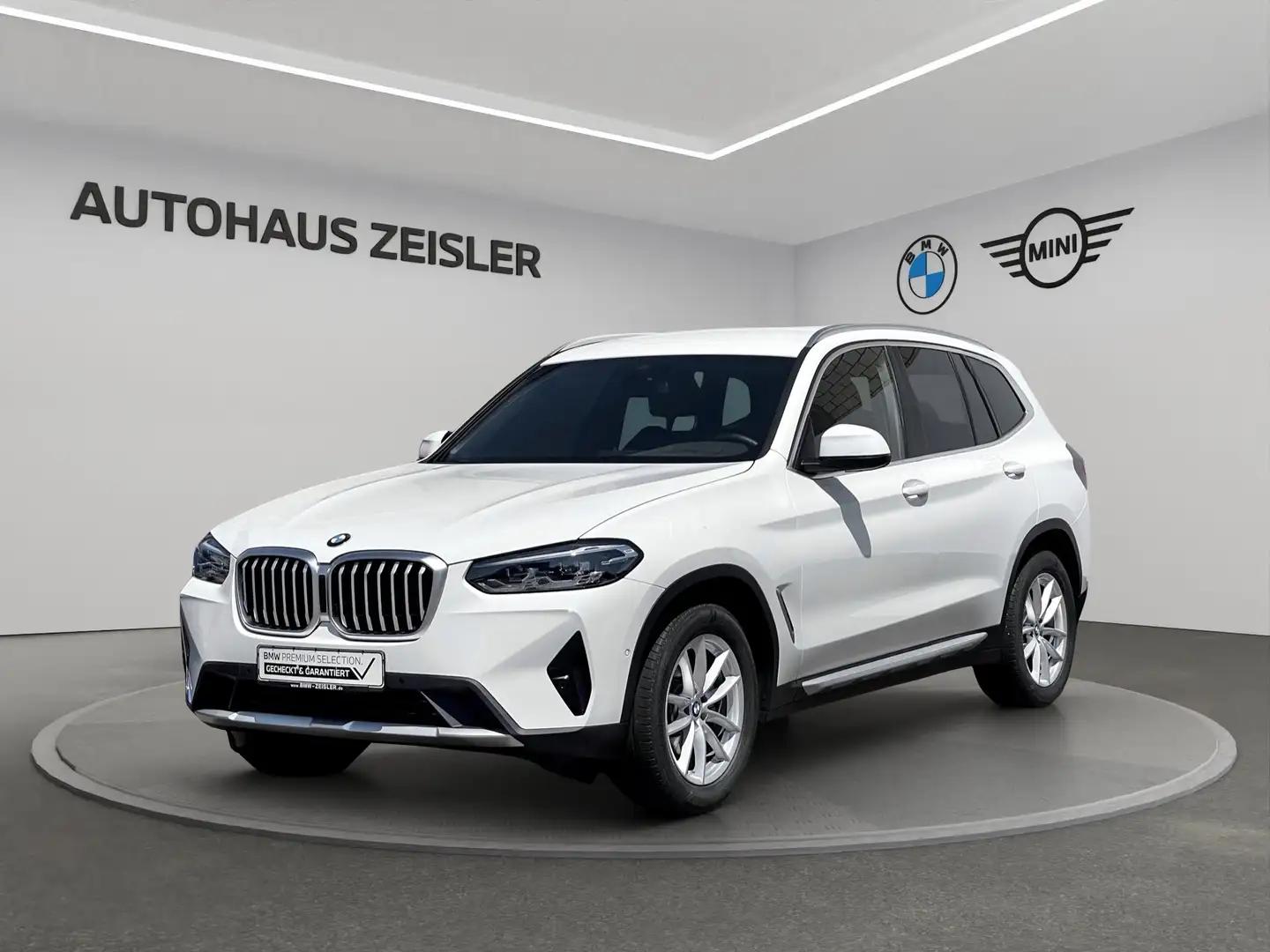 BMW X3 xDrive20i Parkassistent Hifi DAB Sonnenschutzvergl Weiß - 1