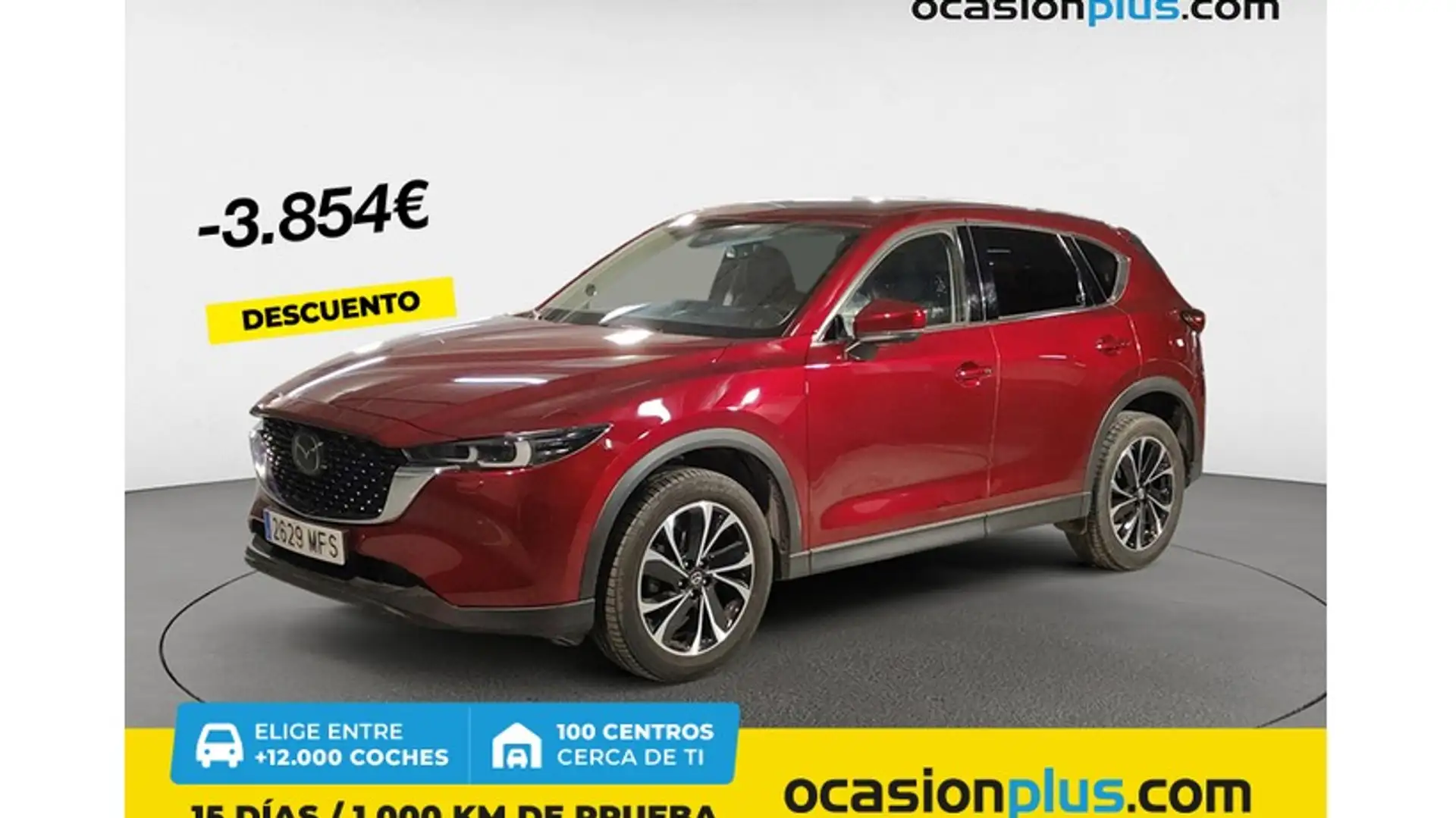 Mazda CX-5 2.0 Skyactiv-G Zenith 2WD Aut. 121kW Rojo - 1