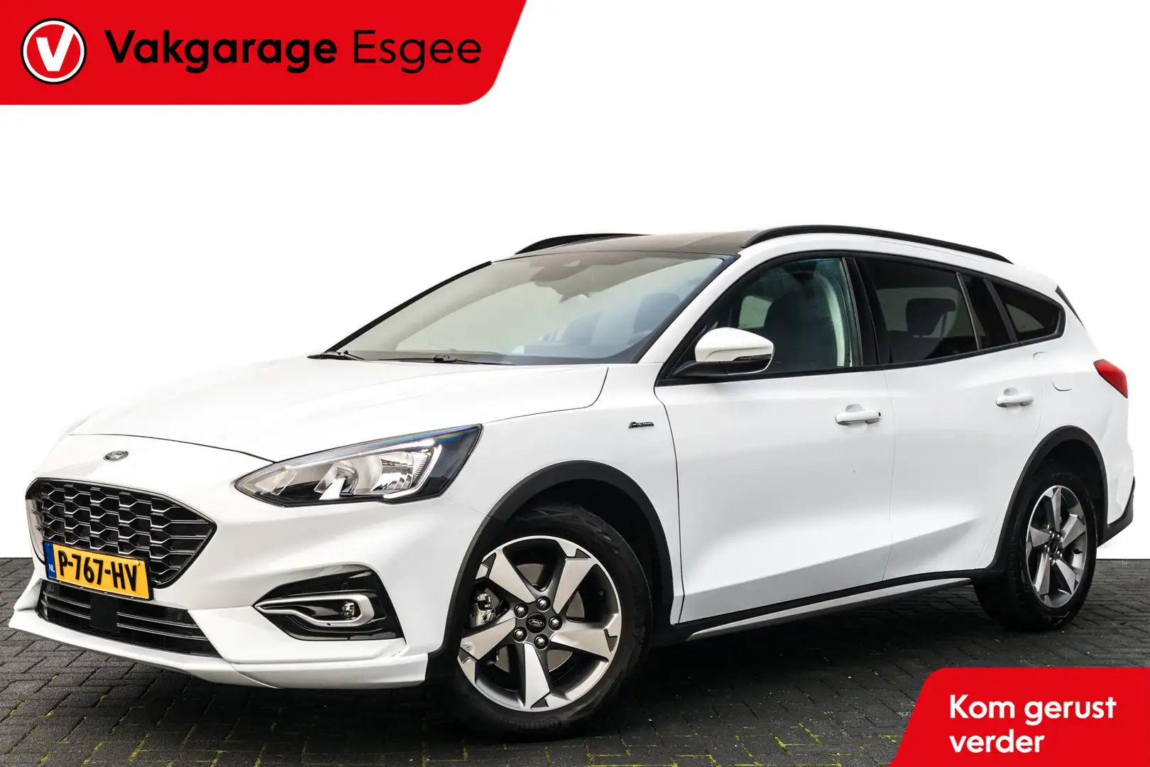 Ford Focus Wagon 1.0 126 pk Titanium X Business | Automaat | Weiß - 1