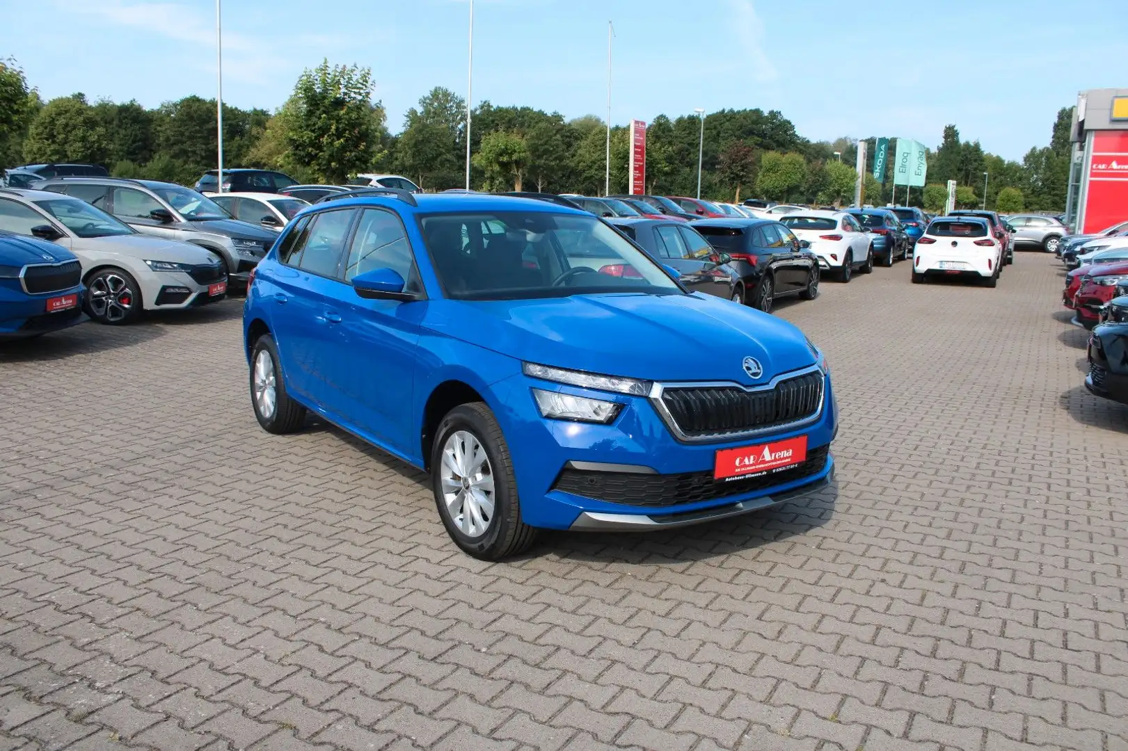 Skoda Kamiq 1.0 TSI Ambition*1.Hand*SHZ*Klima* Blau - 1