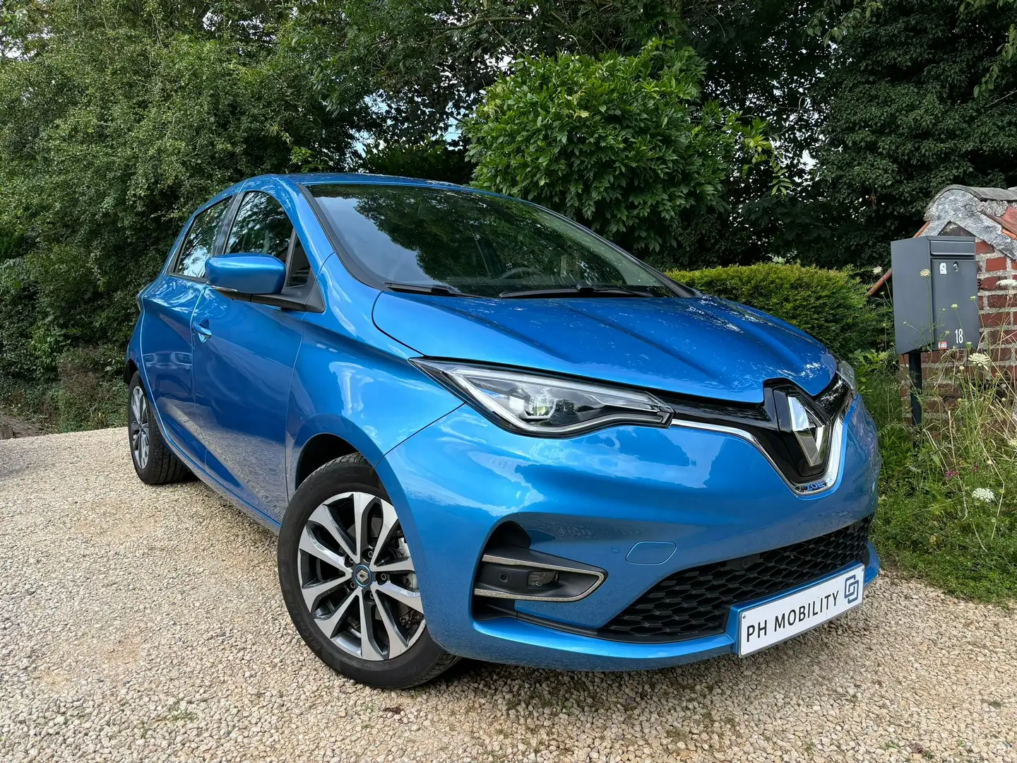 Renault ZOE ZEN*52kWh*R110*B-BUY BATTERIE INCLUSE*COMBO INCLUS Bleu - 1