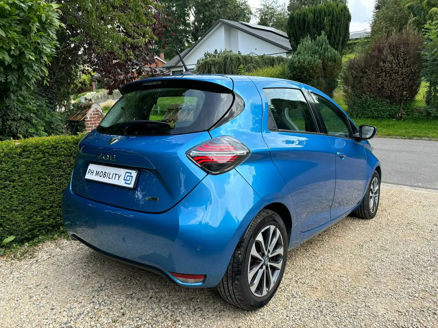 Renault ZOE ZEN*52kWh*R110*B-BUY BATTERIE INCLUSE*COMBO INCLUS Bleu - 2