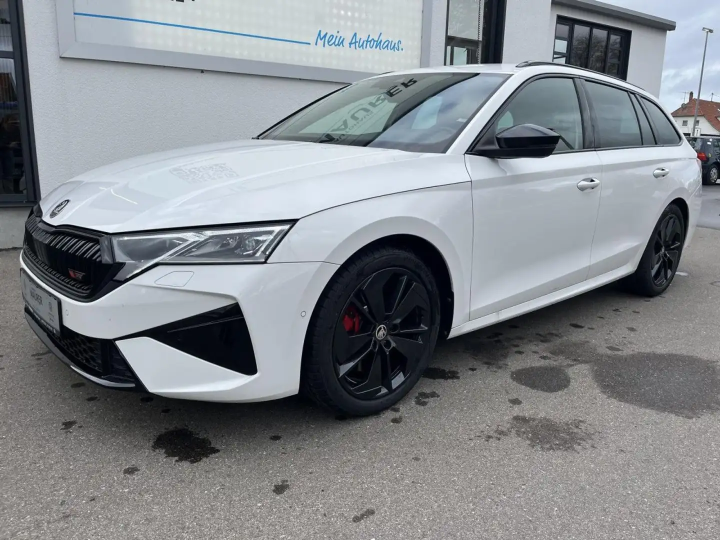 Skoda Octavia Combi RS 265 PS Facelift Matrix ACC Kamera Weiß - 2