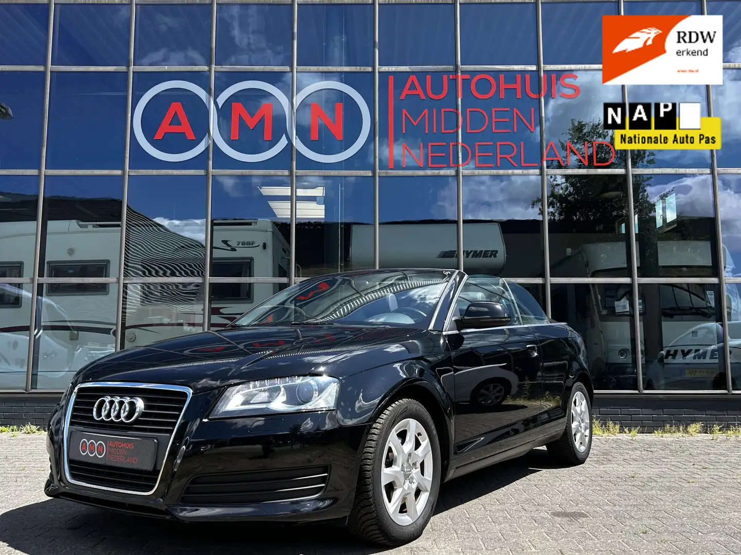 Audi A3 Cabriolet 1.8 TFSI Navi,Leder,Stoelverwarming,PDCa Black - 1