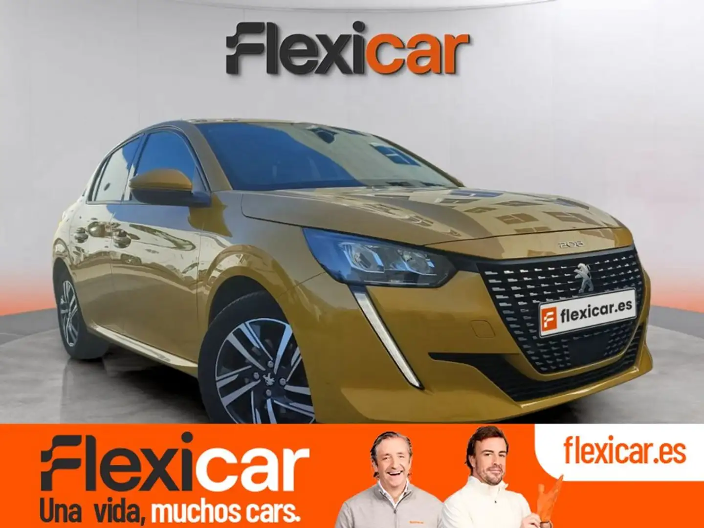 Peugeot 208 PureTech 73kW (100CV) Allure Geel - 1