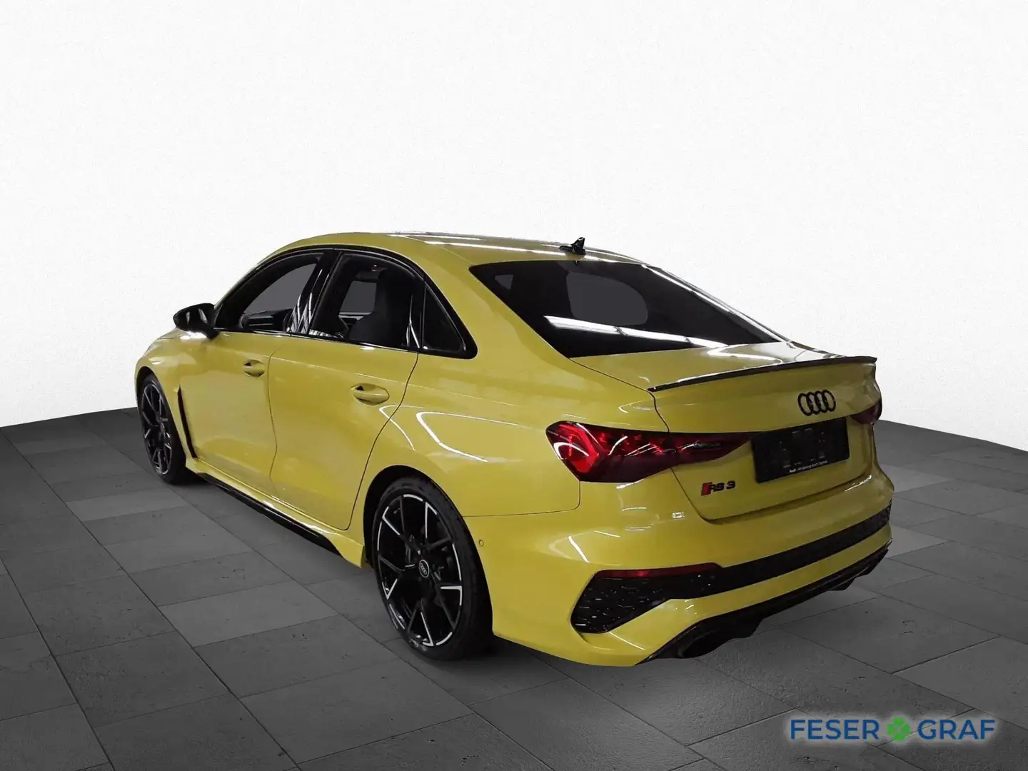 Audi RS3 Limo S tro. B&O+RS-KERAMIK+RFK+RSPAKET Gelb - 2