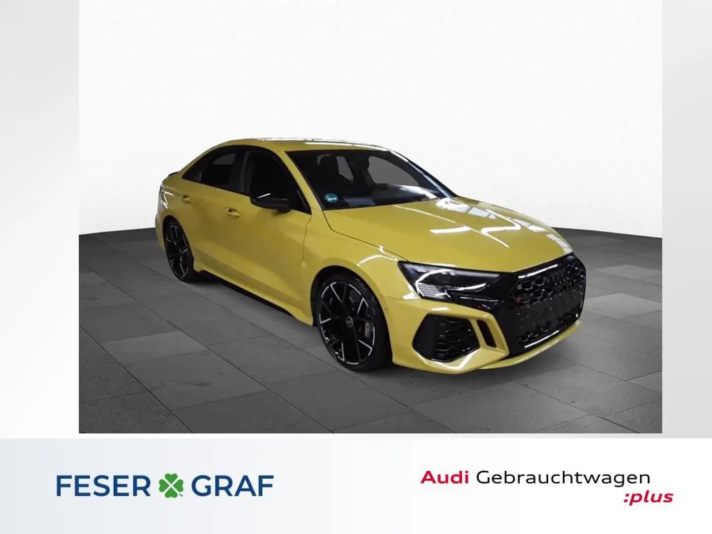 Audi RS3 Limo S tro. B&O+RS-KERAMIK+RFK+RSPAKET Gelb - 1