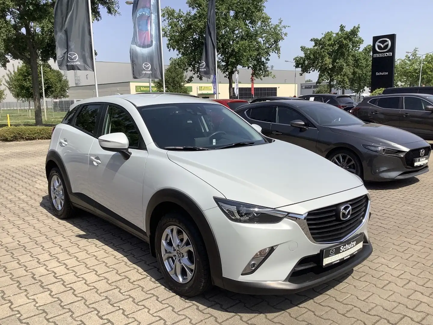 Mazda CX-3 SKYACTIV-G 2.0 Exclusive-Line 8fach bereift Weiß - 1
