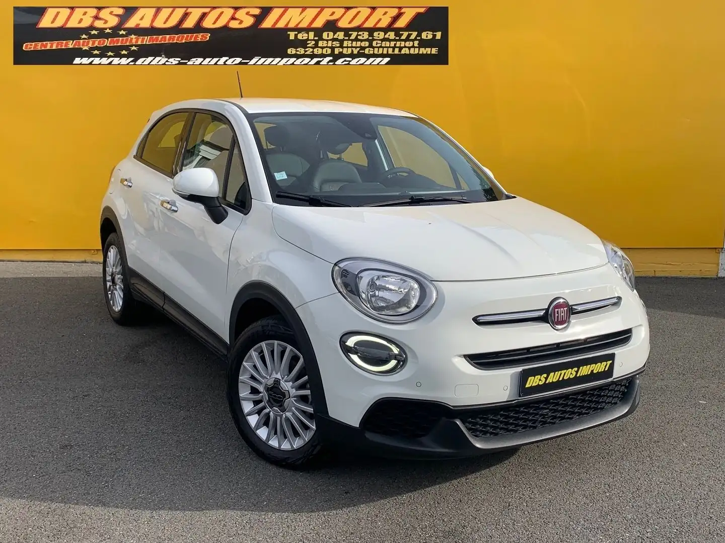 Fiat 500X 1.0 FIREFLY TURBO T3 120CH LOUNGE Blanc - 1