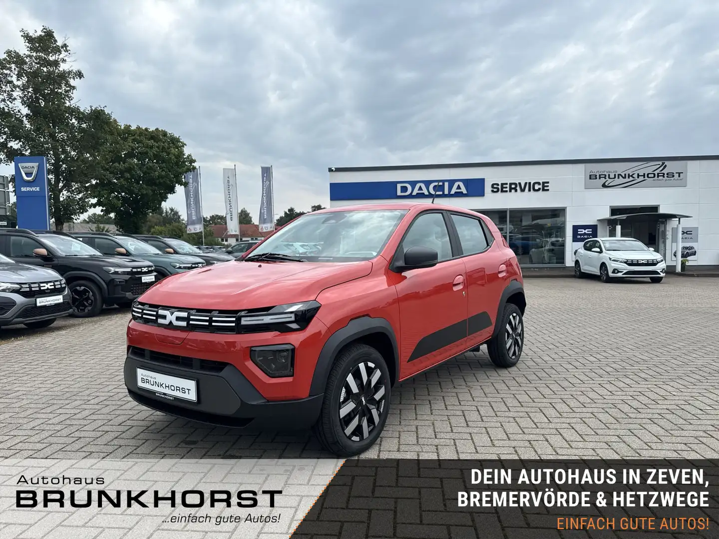 Dacia Spring Electric 65 Expression CCS+PDC+DAB Rood - 1