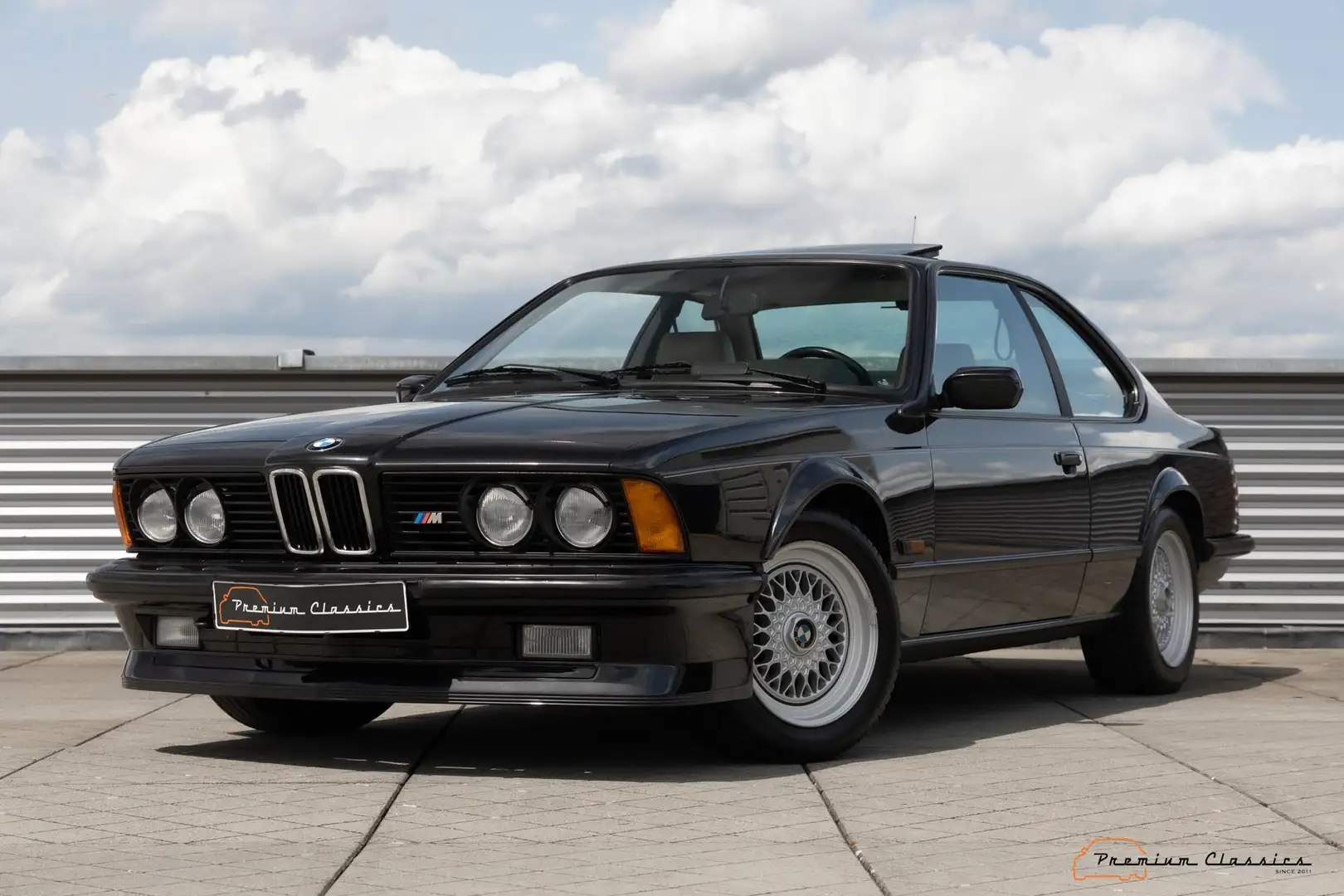 BMW 635 6-serie M635 CSi E24 | 159.000KM | Sunroof | A/C | Zwart - 1