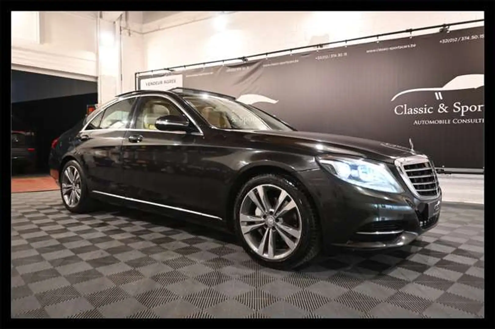 Mercedes-Benz S 300 S 300 d HYBRID BLUETEC / TOIT PANO / CAMERA 360 !! Schwarz - 1