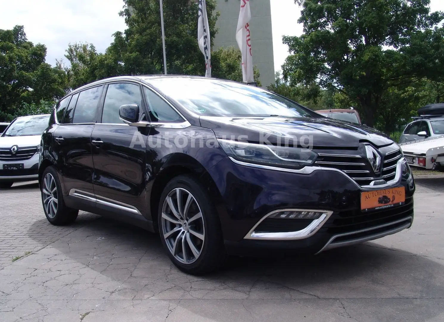 Renault Espace V Initiale Paris-NAVI/PANO/Leder/VOLL Schwarz - 1