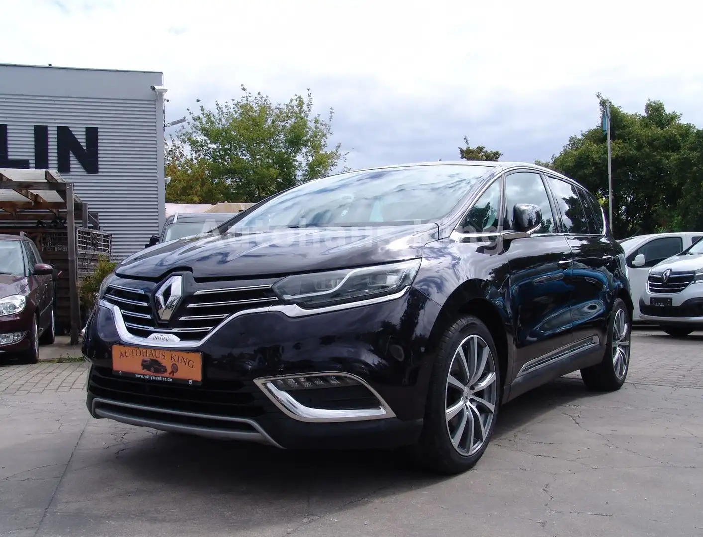 Renault Espace V Initiale Paris-NAVI/PANO/Leder/VOLL Schwarz - 2