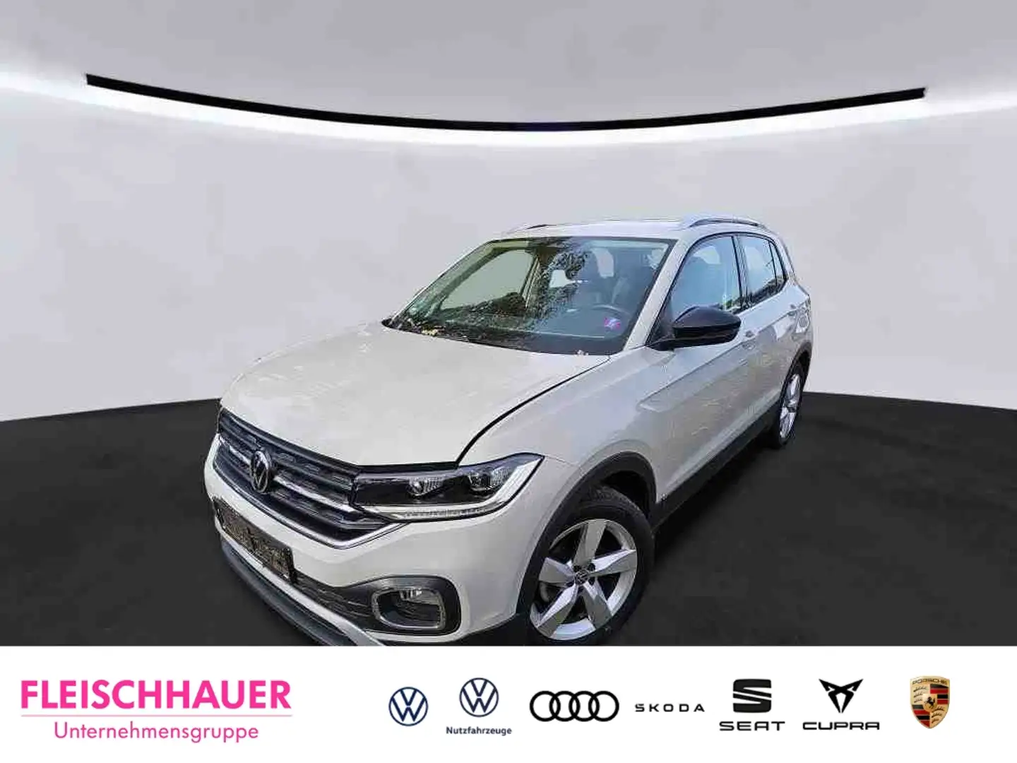 Volkswagen T-Cross Style 1.0 TSI LED Apple CarPlay DAB LED Grau - 1