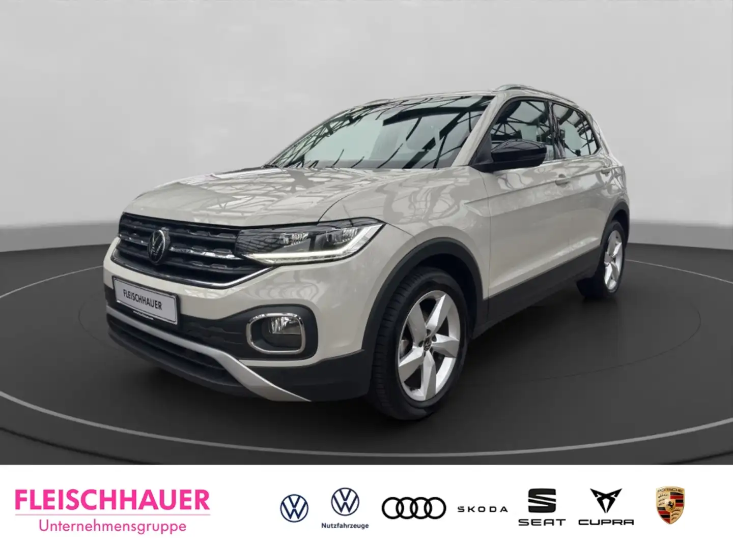 Volkswagen T-Cross Style 1.0 TSI LED Apple CarPlay DAB LED Grau - 1
