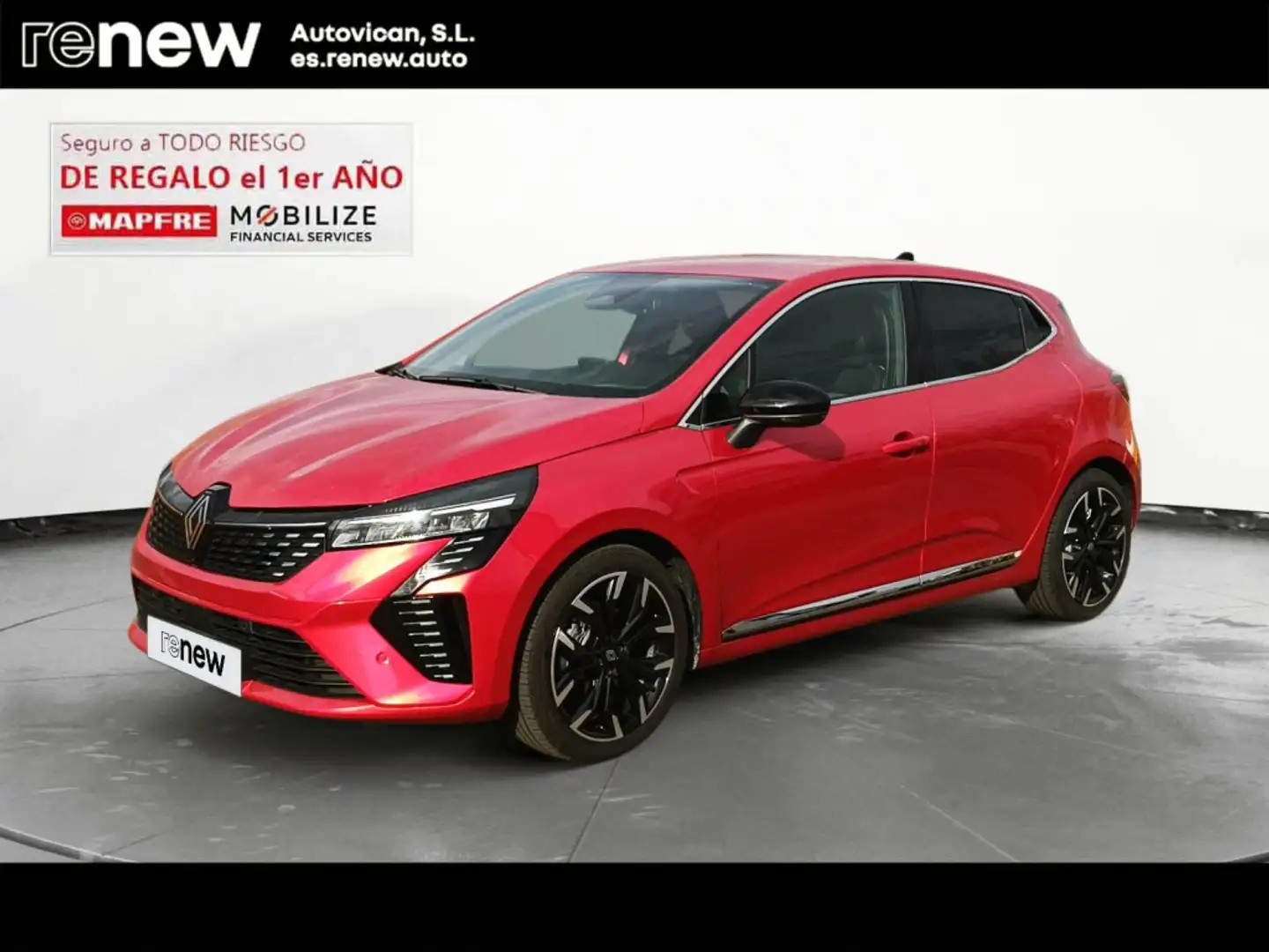 Renault Clio TECHNO FULL HYBRID E-TECH 145 (103KW) Rood - 1