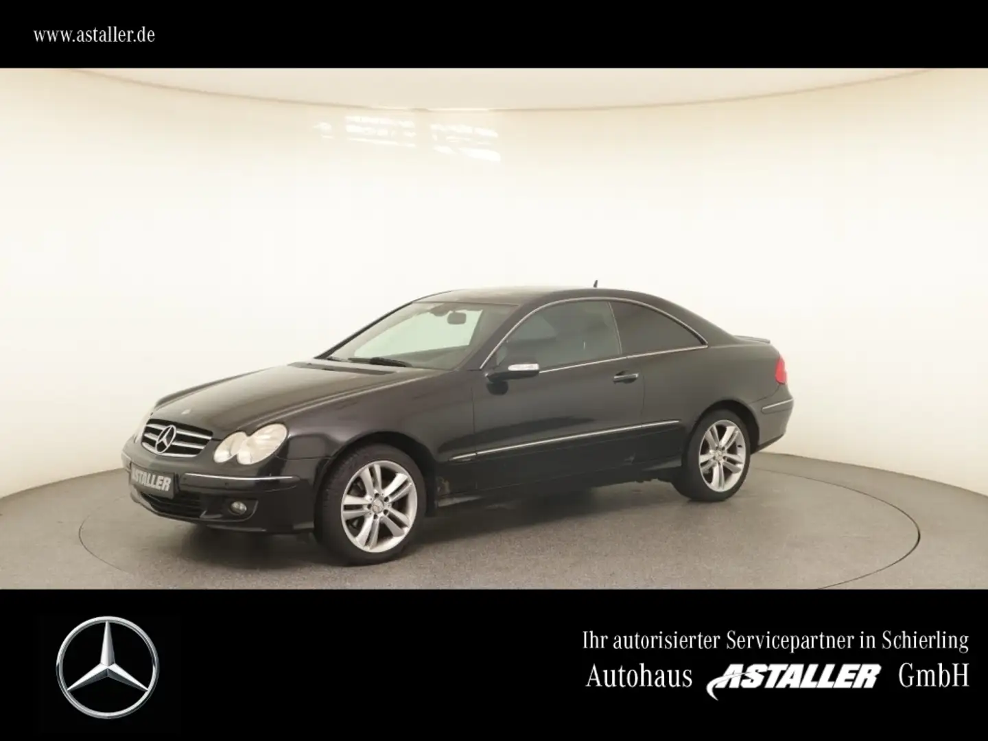 Mercedes-Benz CLK 200 K Coupé Avantgarde Sitzheiz+PTS+Klimaaut Schwarz - 1