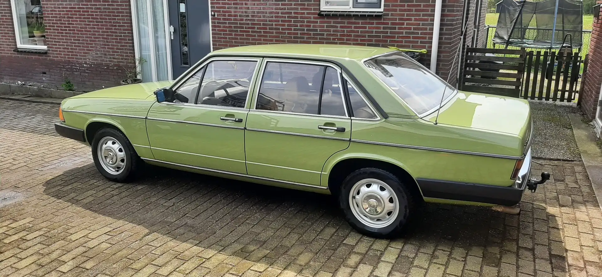 Audi 100 ls Groen - 2