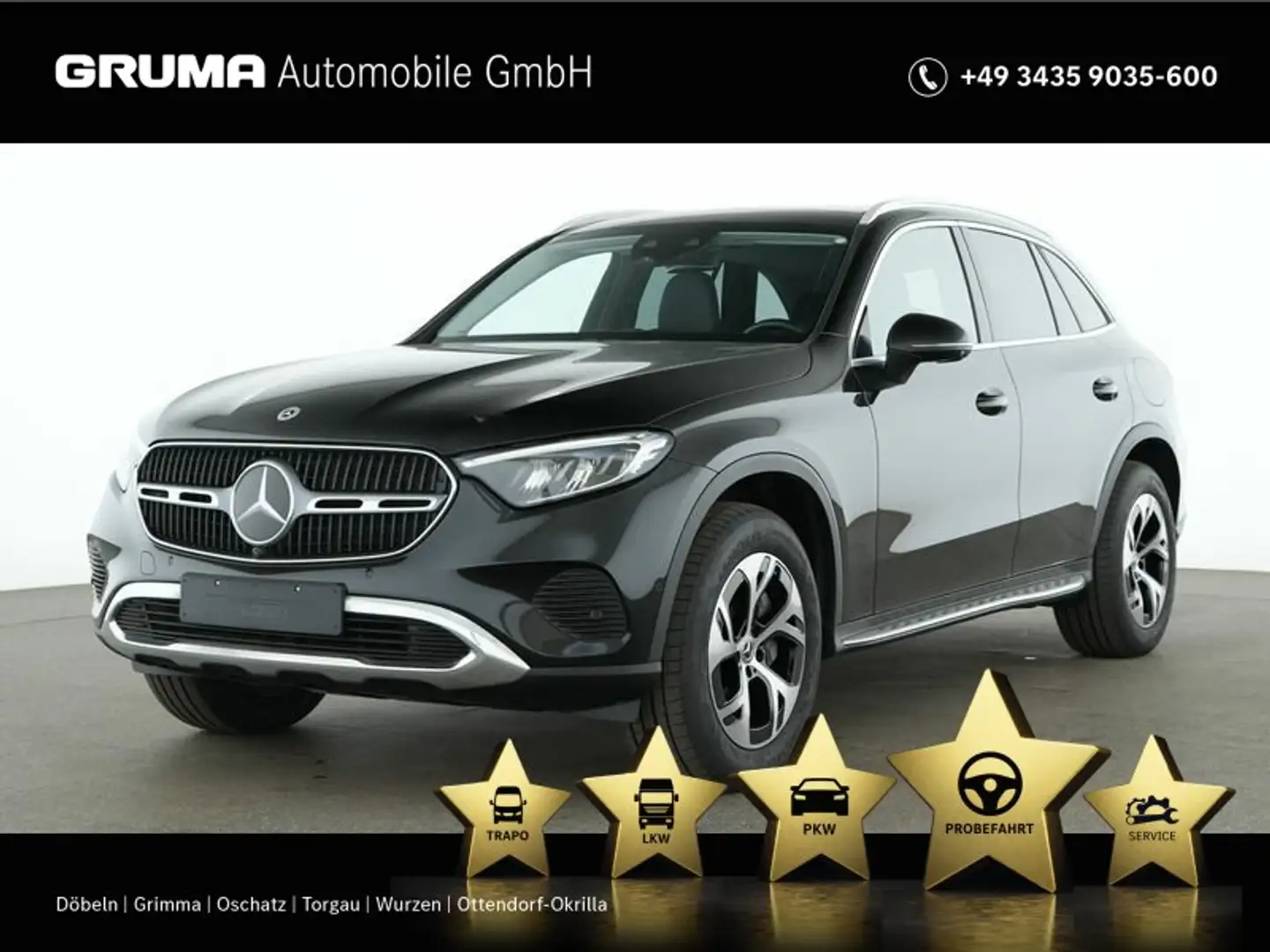 Mercedes-Benz GLC 300 GLC 300 de 4M +Advanced+Pano+AHK+Memory+360Grad+ Noir - 1
