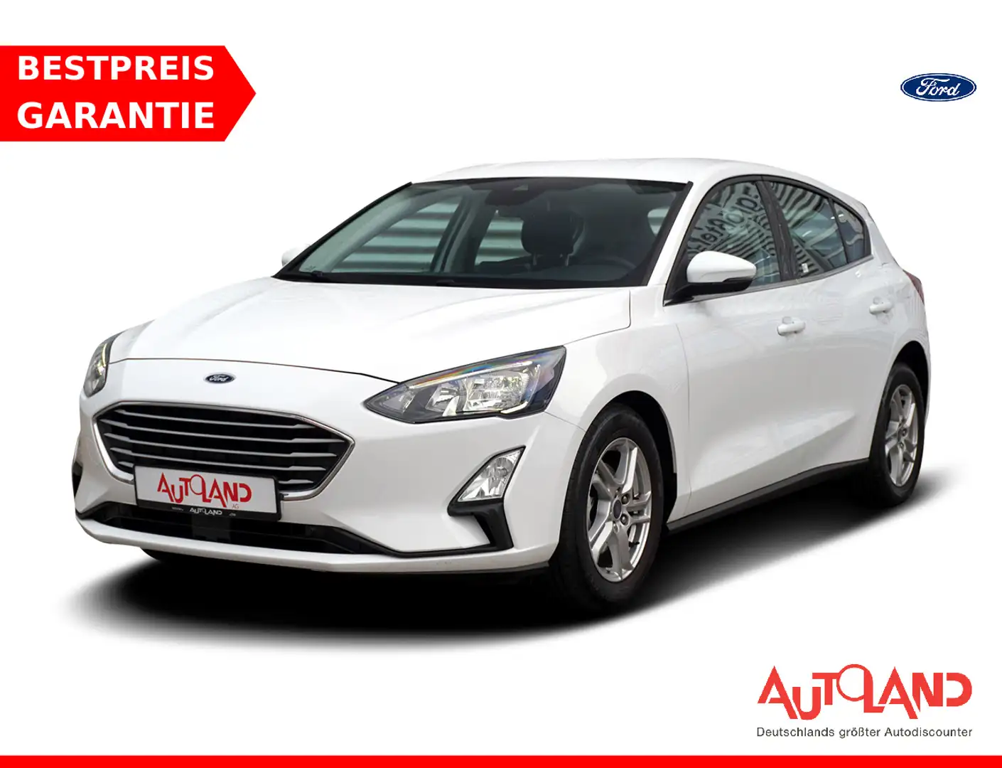 Ford Focus 1.0 EB LED Navi SHZ Kamera Blanc - 1