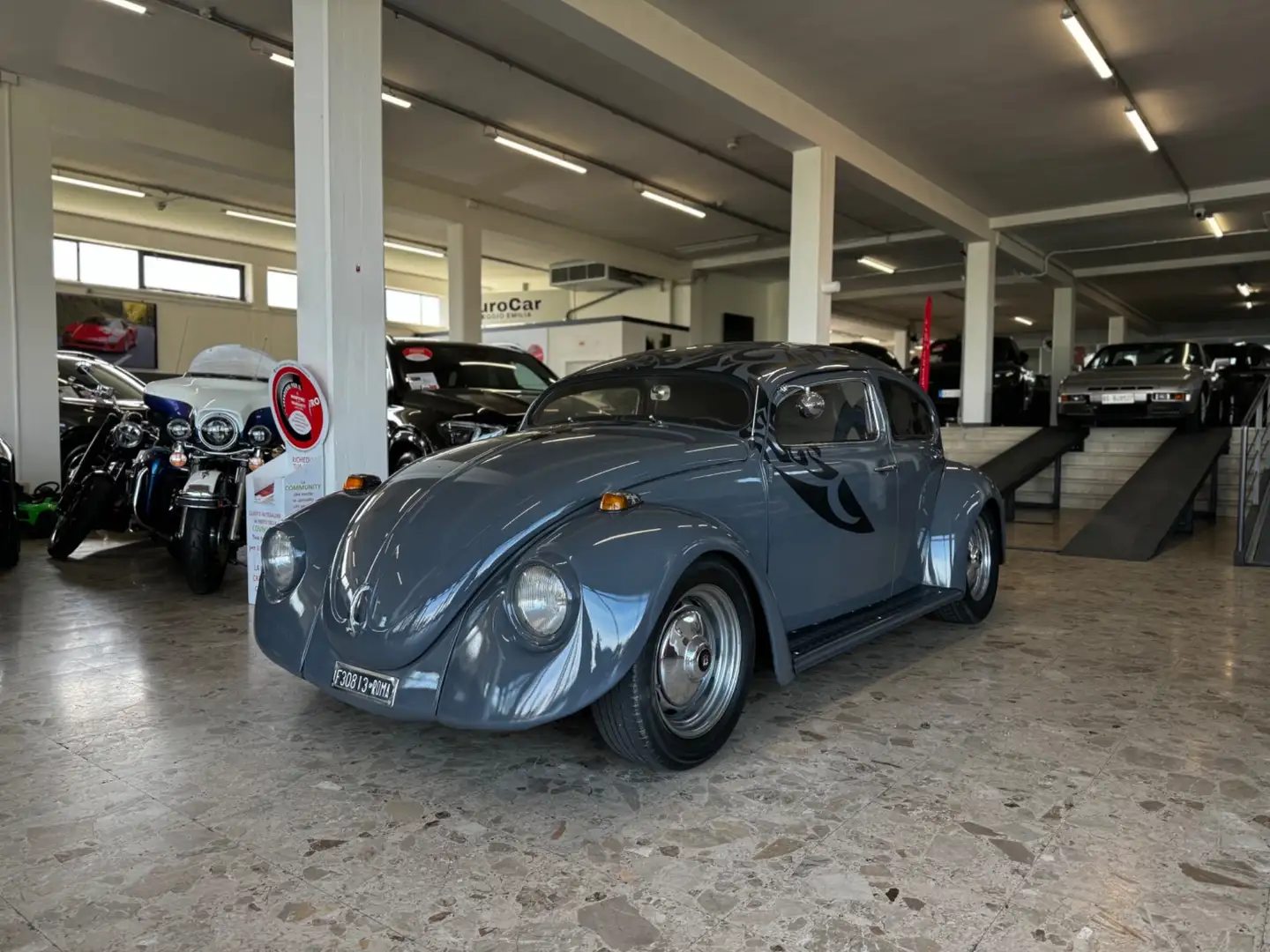 Volkswagen Maggiolino Custom Gri - 1