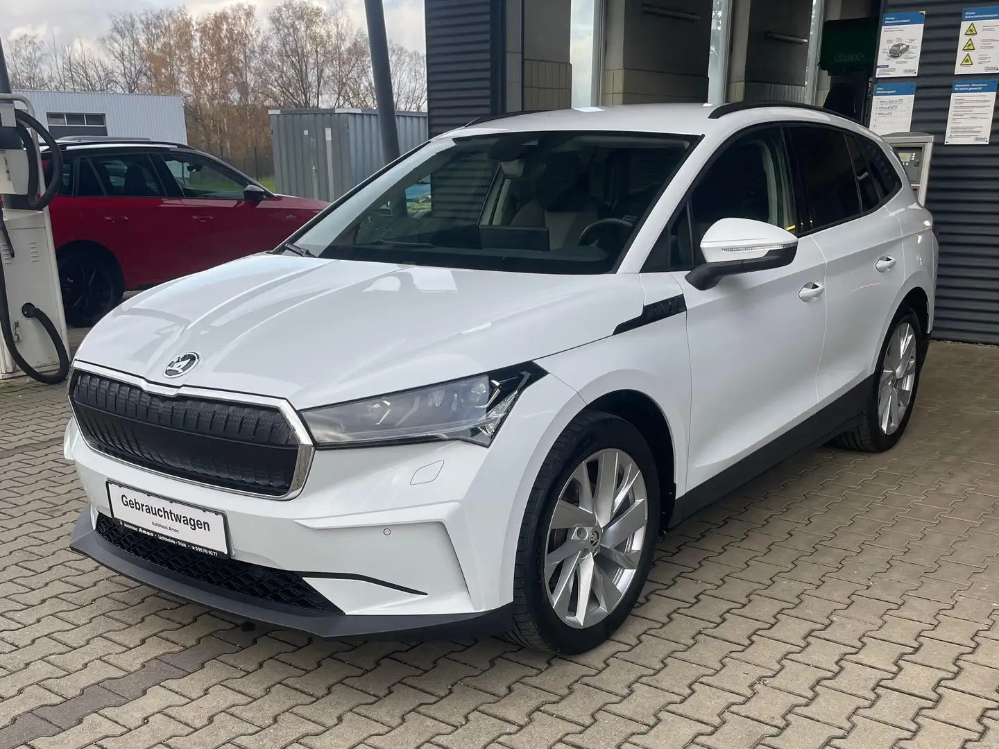 Skoda Enyaq Enyaq iV 60 Weiß - 1