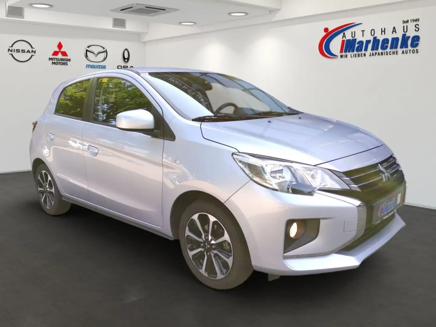 Mitsubishi Space Star 1.2 Intro Edition+, Navi, WKR, Sitzh. Silber - 2