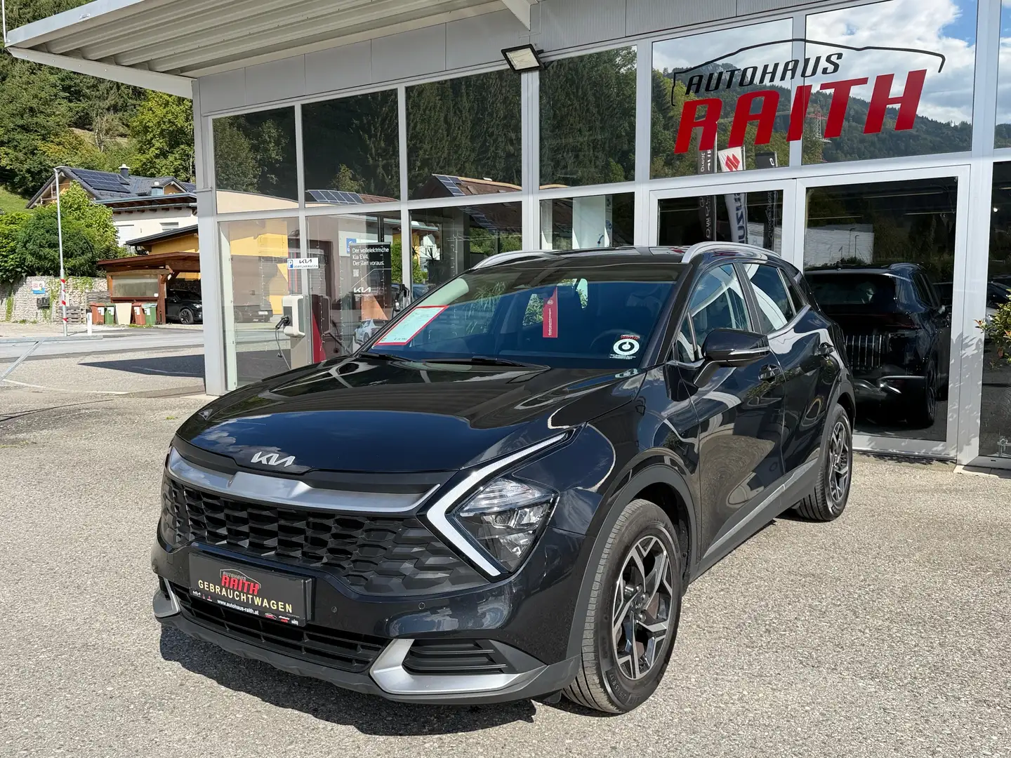 Kia Sportage Sportage 1,6 TGDI 48V Silber 7DCT Schwarz - 1